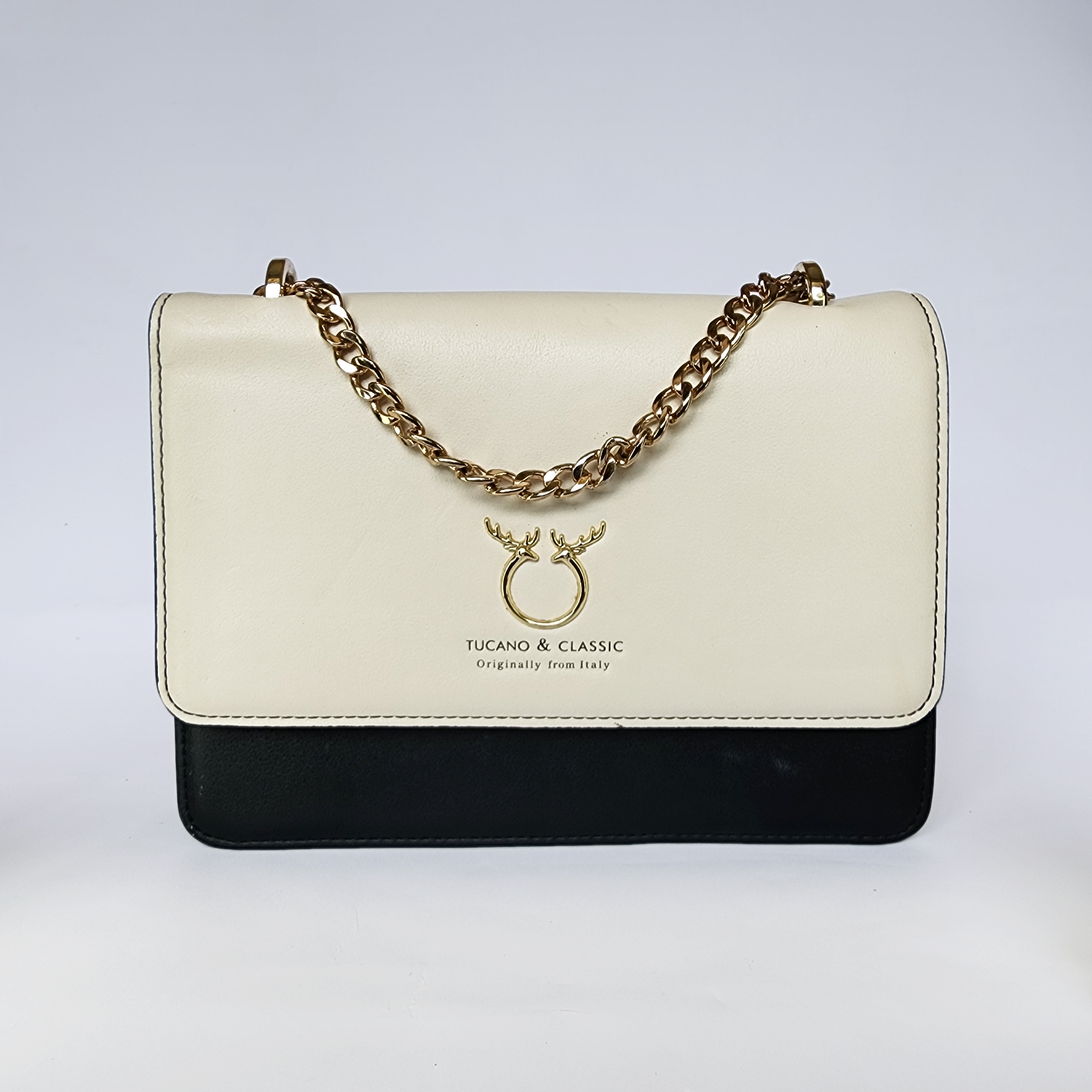 Tucano & Classic Two-Tone Crossbody Bag