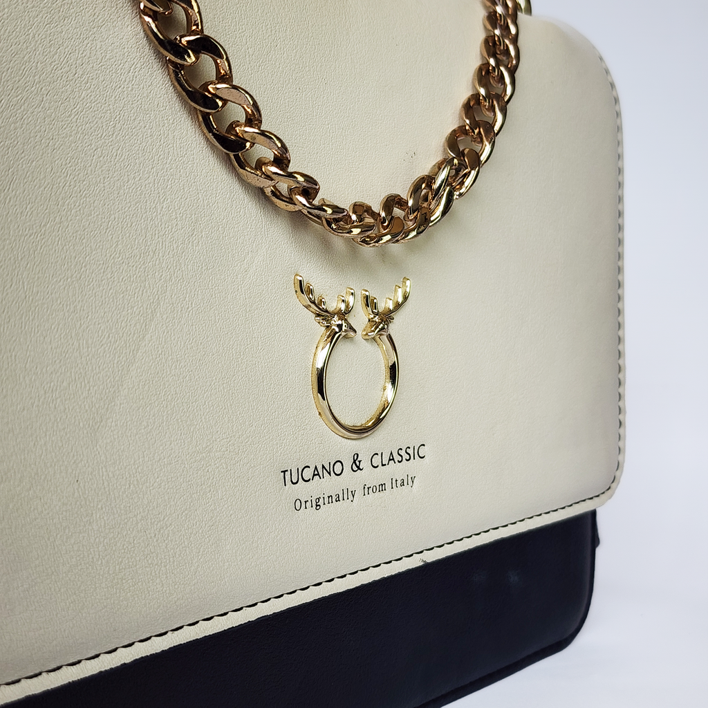 Tucano & Classic Two-Tone Crossbody Bag