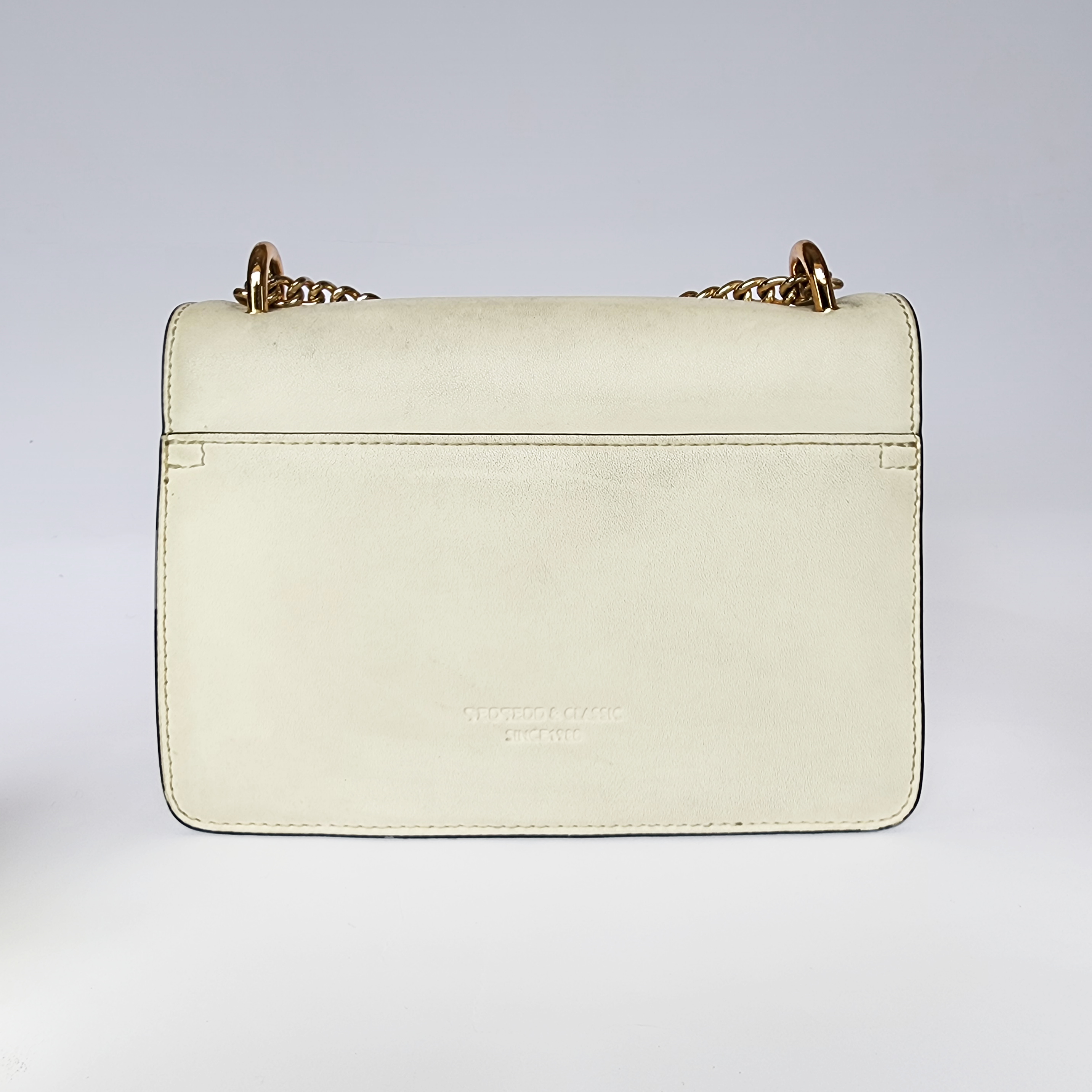 Luxe Quilted Crossbody with Statement Gold Clasp