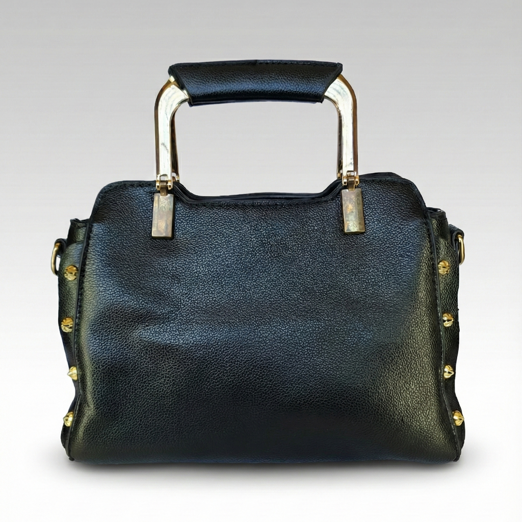 Black Luxe Satchel