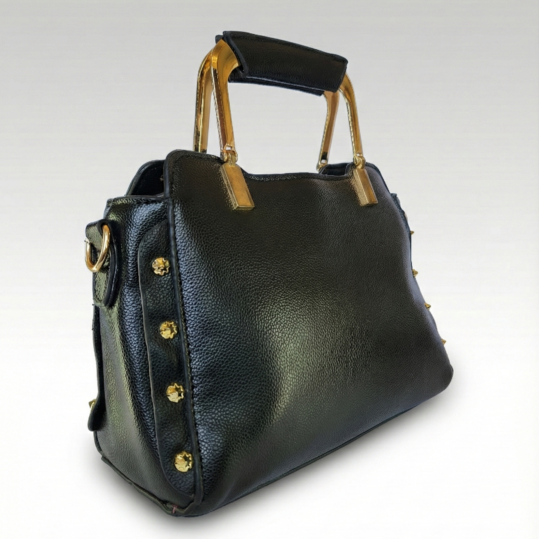 Black Luxe Satchel