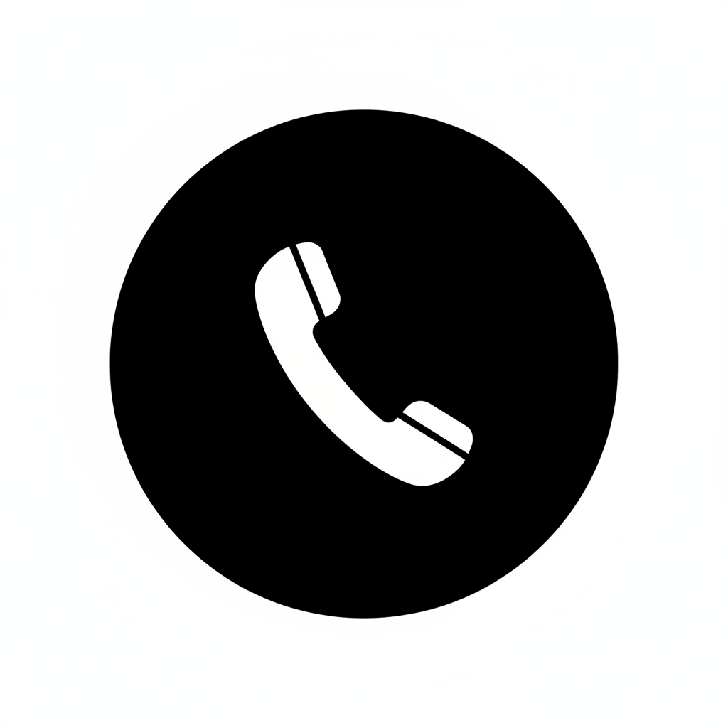 i want a phone icon that is used when putting contacting information, you can add a black circle to the image